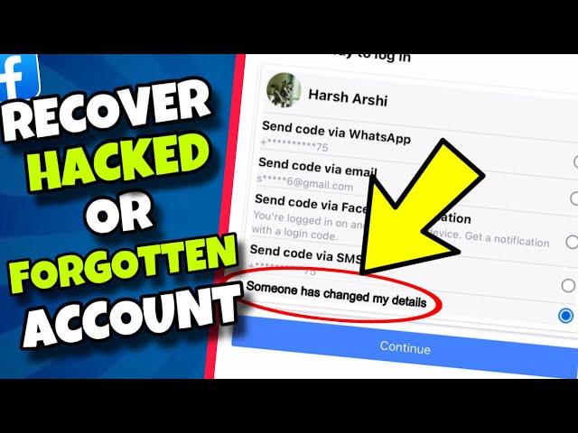 (TRICK) HOW TO: Recover Hacked/Forgotten Facebook Account WITHOUT Email, Phone, Password
