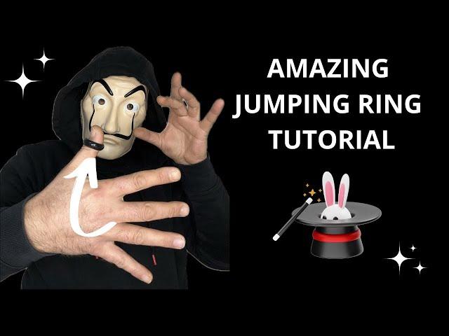 AMAZING JUMPING RING TRICK TUTORIAL #magic #tricks #tutorial #viral #trending #viralvideo #trend