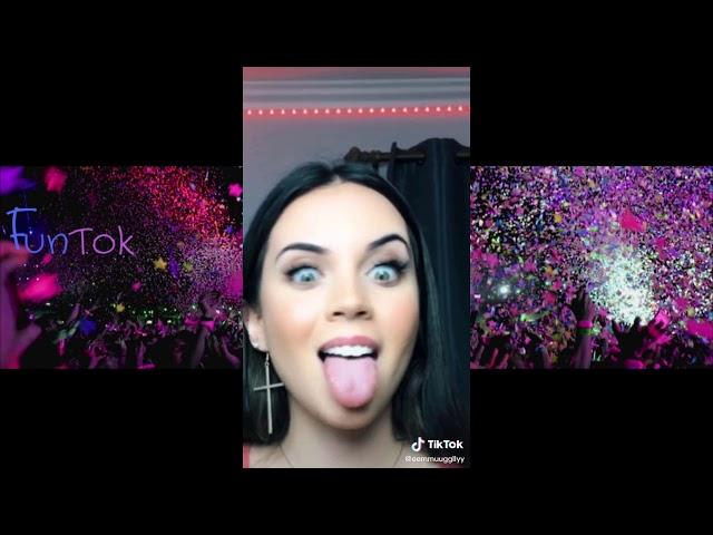 sexy tiktok girls make smiley faces compilation #03