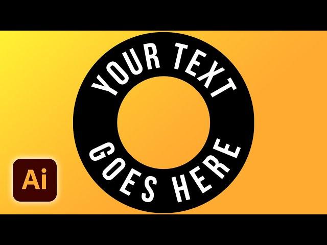 How To Wrap Text Around A Circle In Illustrator