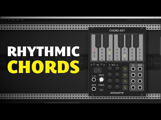 Creating Rhythmic Chords with Chord-Key \ Quick Tip