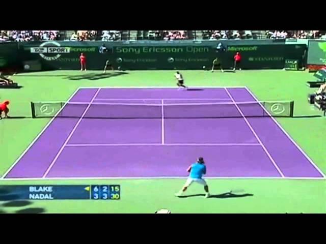 James Blake - Amazing Forehands!