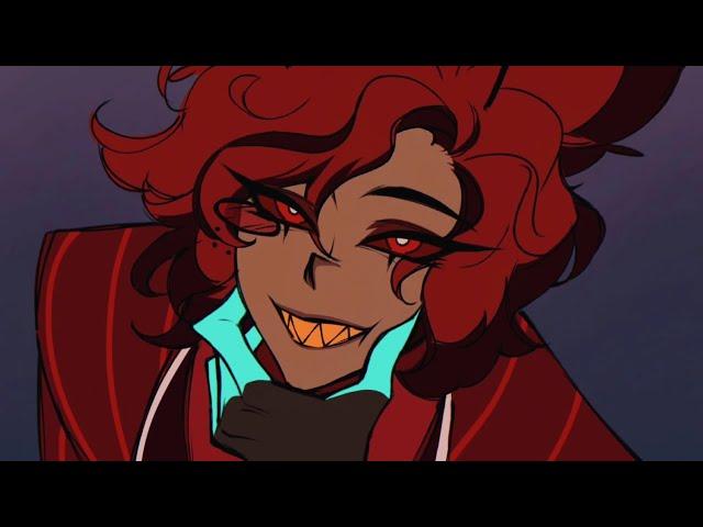 When Vox' hypnosis finally worked on Alastor #hazbinhotel