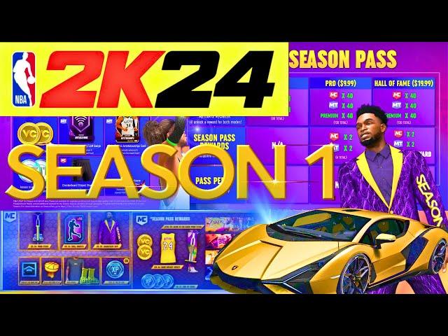 Ultimate Rewards of NBA 2K24 Season 1: A Comprehensive Guide