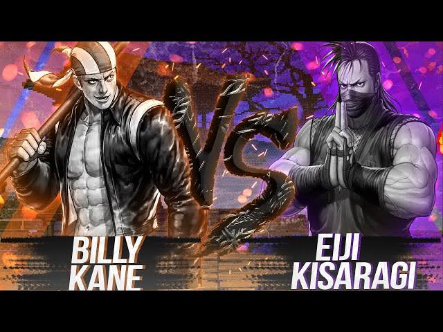 [KOF Mugen]Billy-Kane (Vs) Eiji-Kisaragi