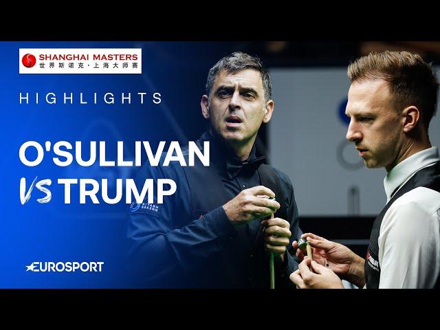 BACK-TO-BACK!  | Ronnie O'Sullivan vs Judd Trump | Semi-Final | 2024 Snooker Shanghai Masters