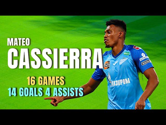 Mateo Cassierra All Goals and Assists For Zenit So Far