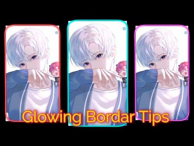 How to Make Glowing Neon Border | Glowing Neon Border kaise Banaye |Neon Light Border Alight Motion