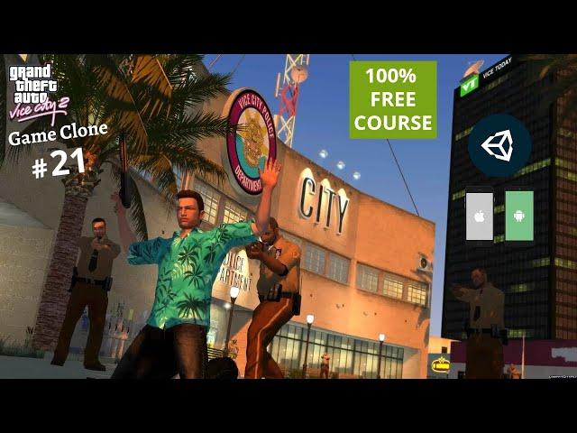 Unity Waypoint System Track Tutorial | Mobile Game Development Course | GTA Vice City Game Clone