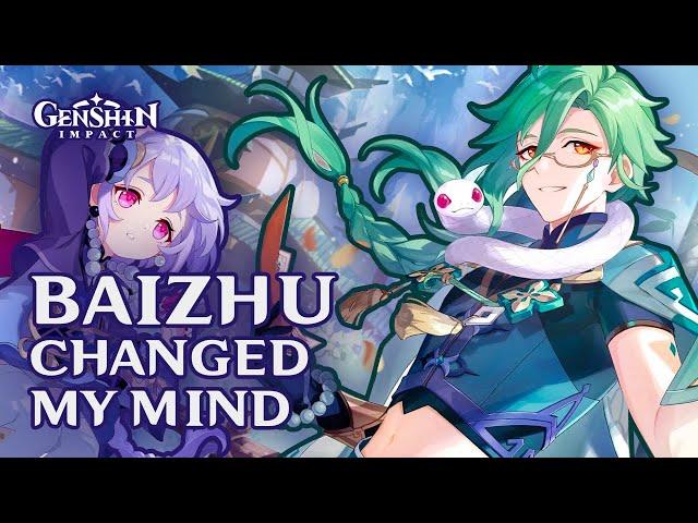 I'm glad I was wrong about Baizhu... Genshin Character Review!