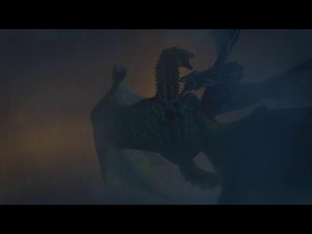 Jon Snow's Dragon Vs Night King's Dragon