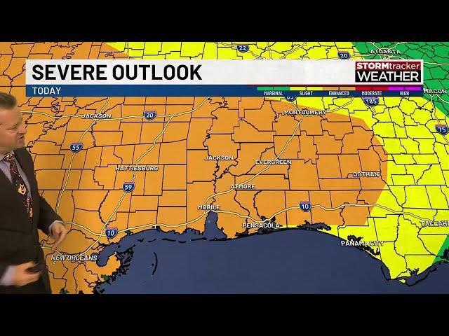 STORMtracker Alert Day: Strong and severe storms possible this evening