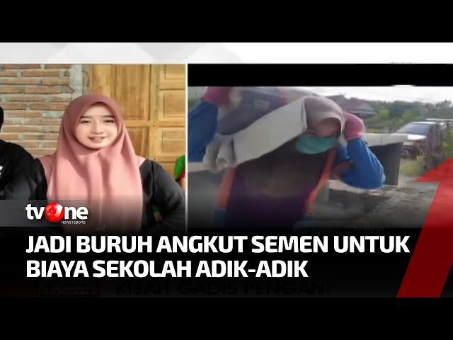 Kisah Nur Aini Mahasiswi Cantik yang Jadi Buruh Angkut Semen | AKIP tvOne