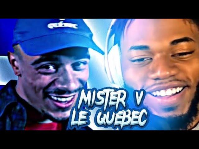 MISTER V - LE QUEBEC |  LELUNATIK RÉACTION