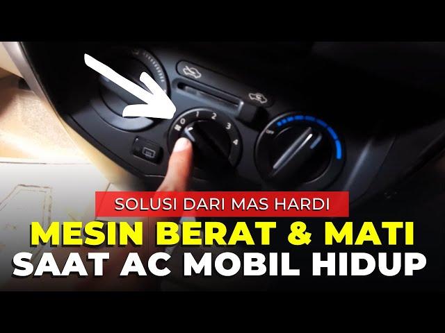 Ac mobil hidup mesin berat bahkan mesin mobil mati