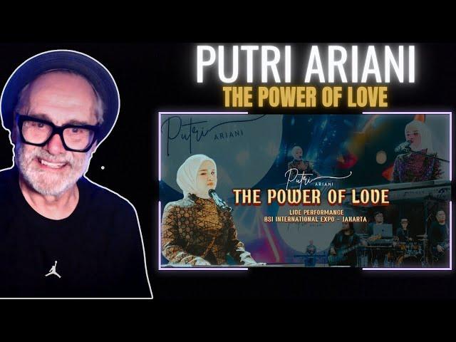 REACTION | PUTRI ARIANI | THE POWER OF LOVE - LIVE PERFORM - (CELINE DION COVER)