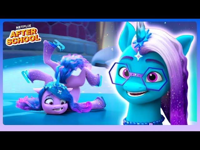 Izzy's Trip Skating Lesson ️ My Little Pony: Make Your Mark | Netflix After School