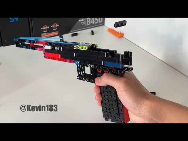 LEGO Full Auto Shell Ejecting Pistol - Update