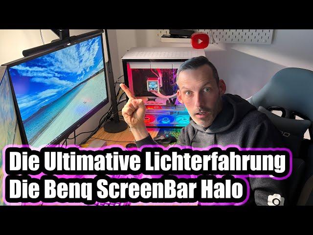 Das perfekte Licht für dein PC Setup | Die ScreenBar Halo von Benq  