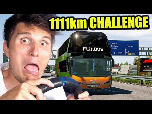 Die 1111KM CHALLENGE | Fernbus Simulator