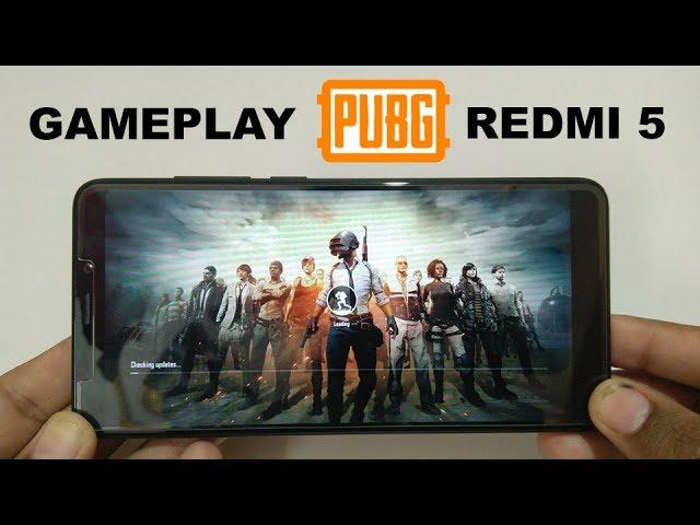 PUBG On Xiaomi Redmi 5 Gameplay | Game Test