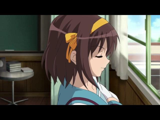 Kyon makes up with Haruhi