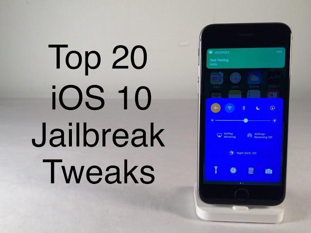 Top 20 iOS 10 - 10.2 Cydia Tweaks - March 2017 - Part 2