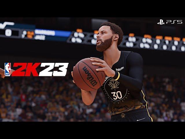 NBA 2K23 Gameplay PS5 - Stephen Curry 41 Points Jordan Clarkson 29 Points | Jazz vs Warriors