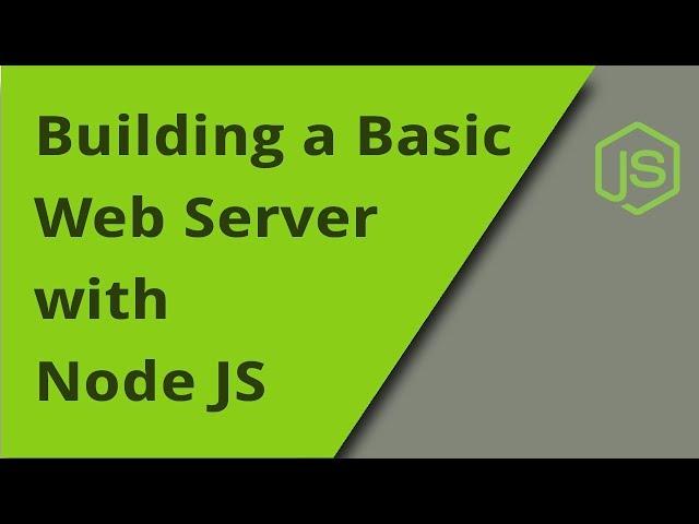 Build a Basic Web Server with Node JS