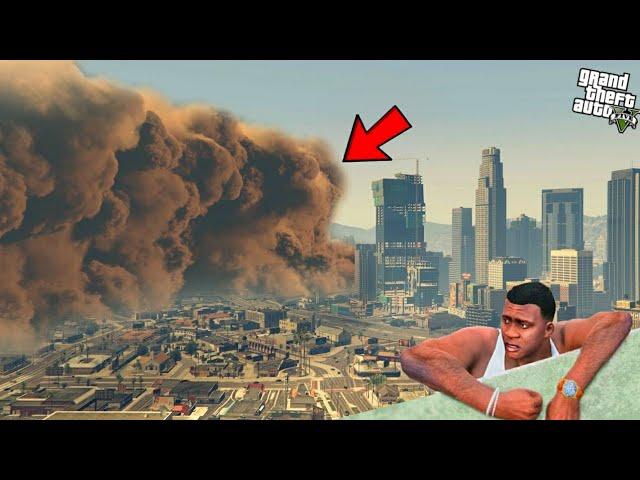 GTA 5 - The End Of Los Santos | Biggest SANDSTORM in GTA5! (WorldBuried)