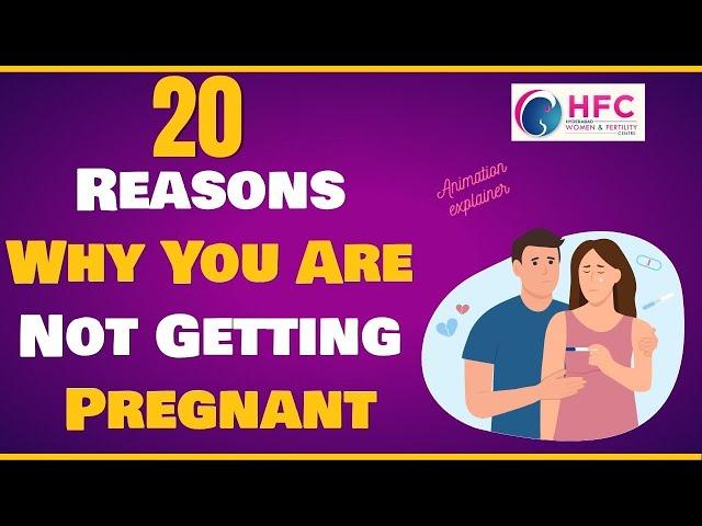 Why Cant You Get Pregnant  || Top 20 Infertility Causes || Animation || Dr.Swapna Chekuri