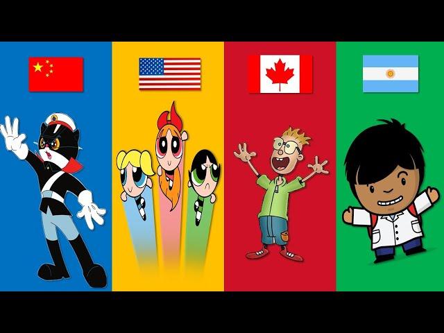 Cartoon From Different Countries Pt | 16