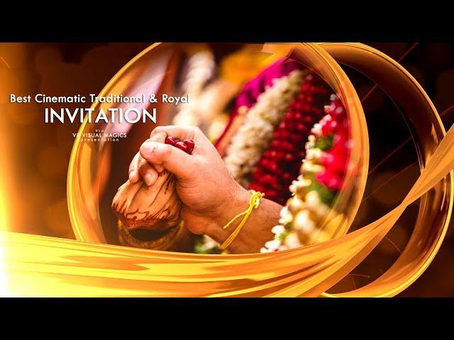 Best Traditional Hindu Wedding Invitation Video | Save The Date Video | VR 54