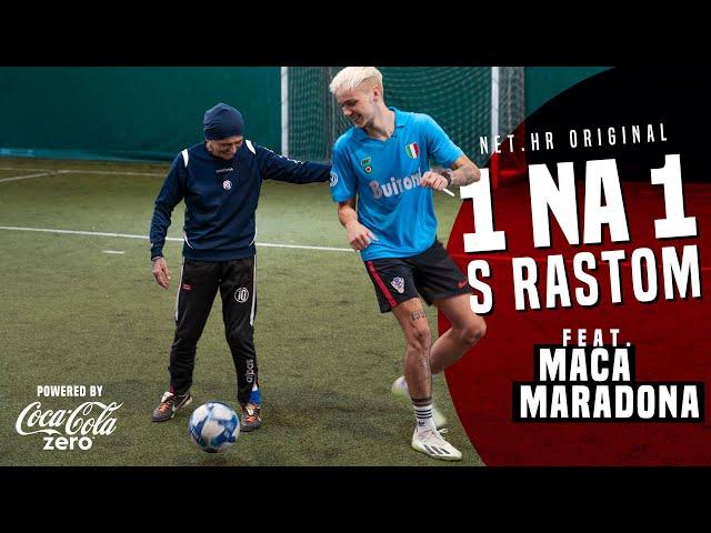 Maca Maradona natjerala Rastu da se pošteno oznoji | 1 NA 1 S RASTOM