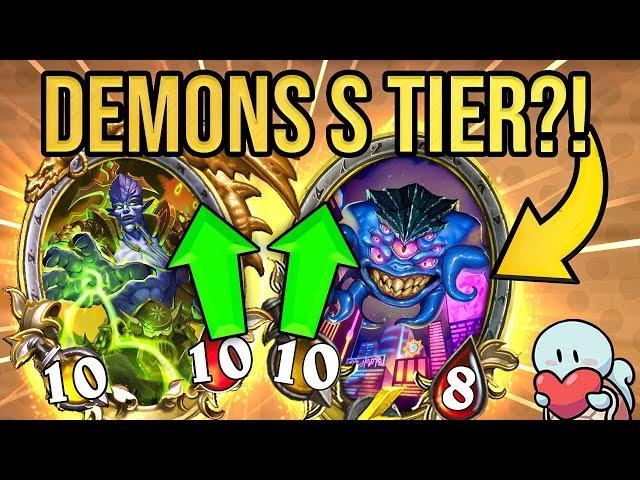 Demons Are BACK?! | Hearthstone Battlegrounds