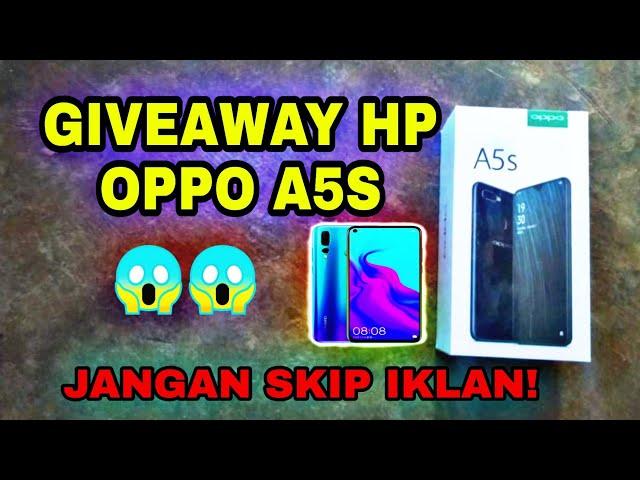 GIVEAWAY HP OPPO A5S !!