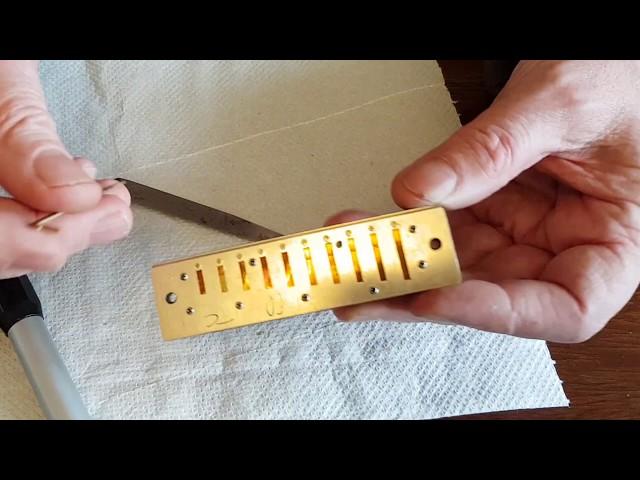 Basic Reed Gapping & Fine Tuning for Harmonicas