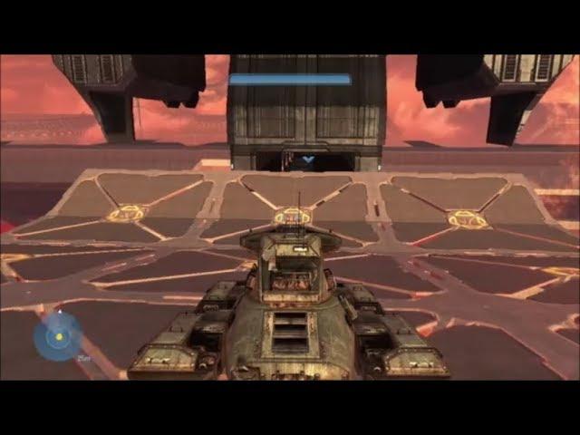 Halo 3 - Warthog Run Using A Scorpion Tank