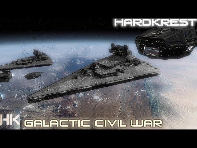 Star Wars: Empire at War Galactic Civil War Remake - Hard - Empire =1= Галактическая война