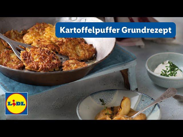 Kartoffelpuffer Rezept einfach | schnell & einfach | Lidl Kochen