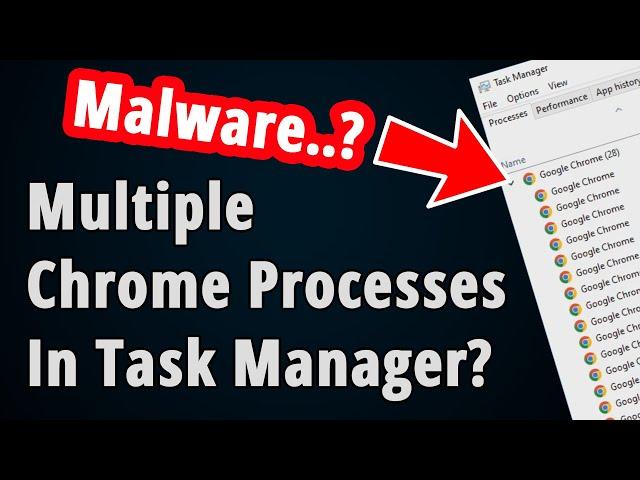 Why Multiple Chrome Processes in Task Manager?