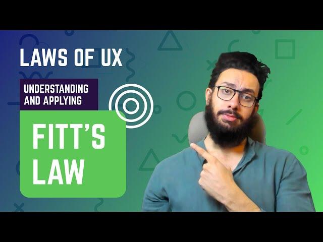 Laws of UX: Fitt's Law (with examples!)