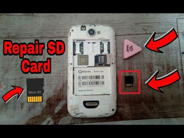 Repair Corrupted Memory Card-How to Repair damaged SD Card