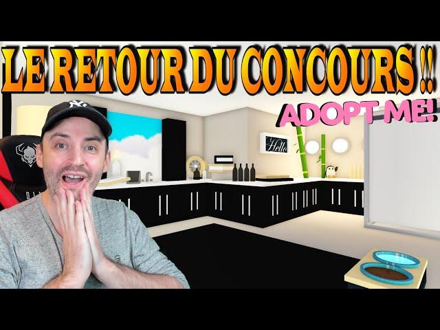 QUI A LA PLUS BELLE MAISON SUR ADOPT ME ?? LE RETOUR DU CONCOURS DE MAISON ???!!!