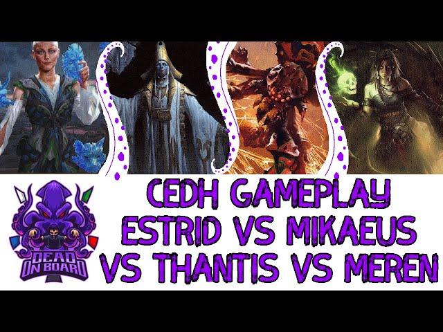 What Happens When No One Plays Control? cEDH Gameplay - Estrid Vs Mikaeus Vs Thantis Vs Meren