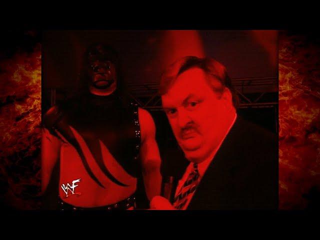 Paul Bearer w/ Kane Challenges The Undertaker To An Inferno Match! 3/30/98