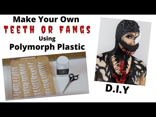 How To Make Your Own Teeth or Fangs with Polymorph Plastic | (Quick and Easy DIY Tutorial)