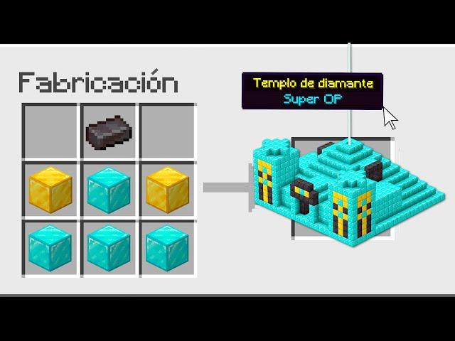 Paso MINECRAFT pero CRAFTEAMOS PIRÁMIDES de CUALQUIER BLOQUE  INVICTOR