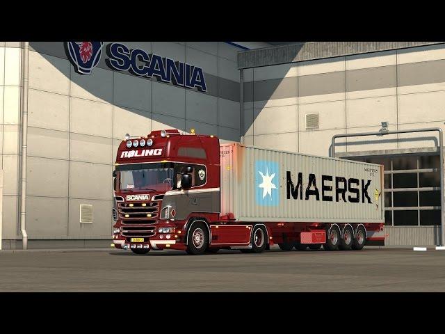 ETS 2 Scania V8 sound V.8.5