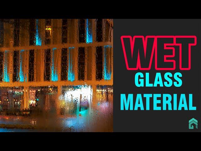 HOW TO CREATE HYPERREALISTIC WET GLASS MATERIAL IN SKETCHUP AND VRAY